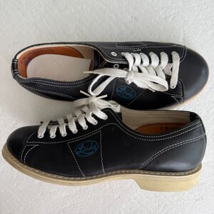 Size 5 B - Women's Black Leather Linds Bowling Shoes